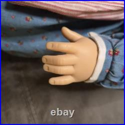 Vintage Pleasant Company Kirsten Larson Doll Original Outfit & Braids