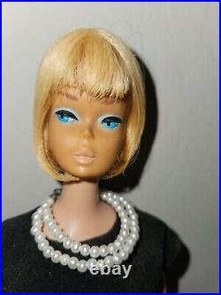 Vintage Ponytail Barbie American Girl Barbie Blonde WithOOAK DESIGNER OUTFIT