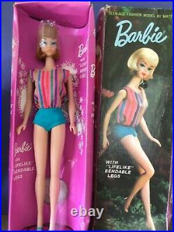 Vintage Titian American Girl Barbie. Original Peach Lips. NM In Box