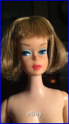Vintage barbie american girl side part doll