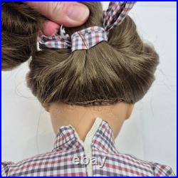 Vtg 1989 Pleasant Company American Girl Samantha Doll White Body Outfits Box Lot