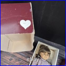 Vtg 1989 Pleasant Company American Girl Samantha Doll White Body Outfits Box Lot