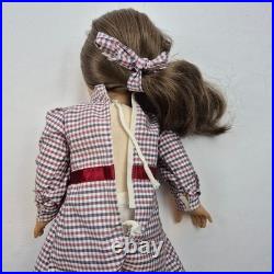 Vtg 1989 Pleasant Company American Girl Samantha Doll White Body Outfits Box Lot