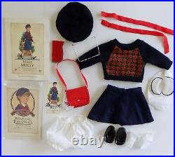WHITE BODY 1980s Molly Pleasant Company American Girl Doll w Accessories in Box
