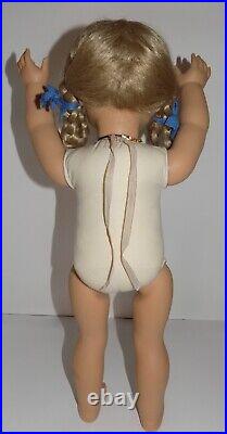 WHITE BODY Pleasant Co. Kirsten ORIGINAL BRAIDS American Girl Doll w Box, Extras
