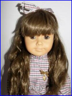 WHITE BODY Pleasant Company Samantha Beautiful American Girl Doll in Meet Outfit