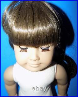 WHITE BODY Samantha Pleasant Company American Girl Doll EUC w Meet Outfit, Hat
