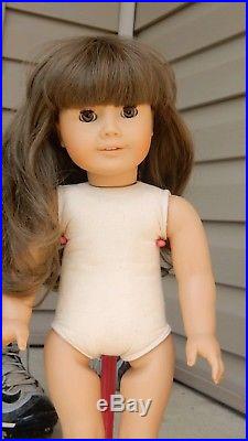 White Body Doll American Girl Pleasant Company Samantha Beautiful